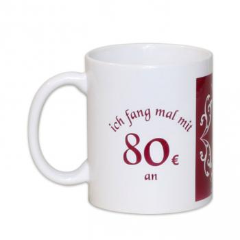 Preview: 80 Euro Waldi Tasse/Becher