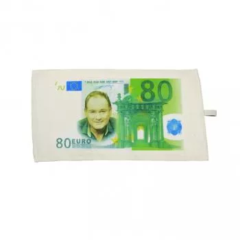 80 Euro Waldi Schein - 80 Euro Waldi Handtuch