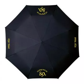 Eifel Waldi "ich fang mal mit 80 € an" Stockregenschirm